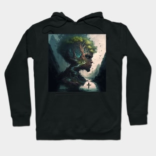 the imagination is like a illusion Hoodie